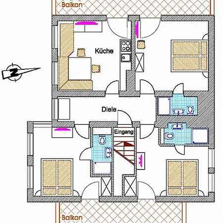 Haus Tasser Apartamento *